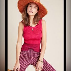 Anthropologie Sweater tank tops (2)